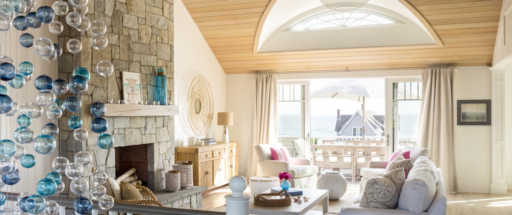 SV Design, Warren Jagger, Thrushcross, Rhode Island Beach Home, Living Room